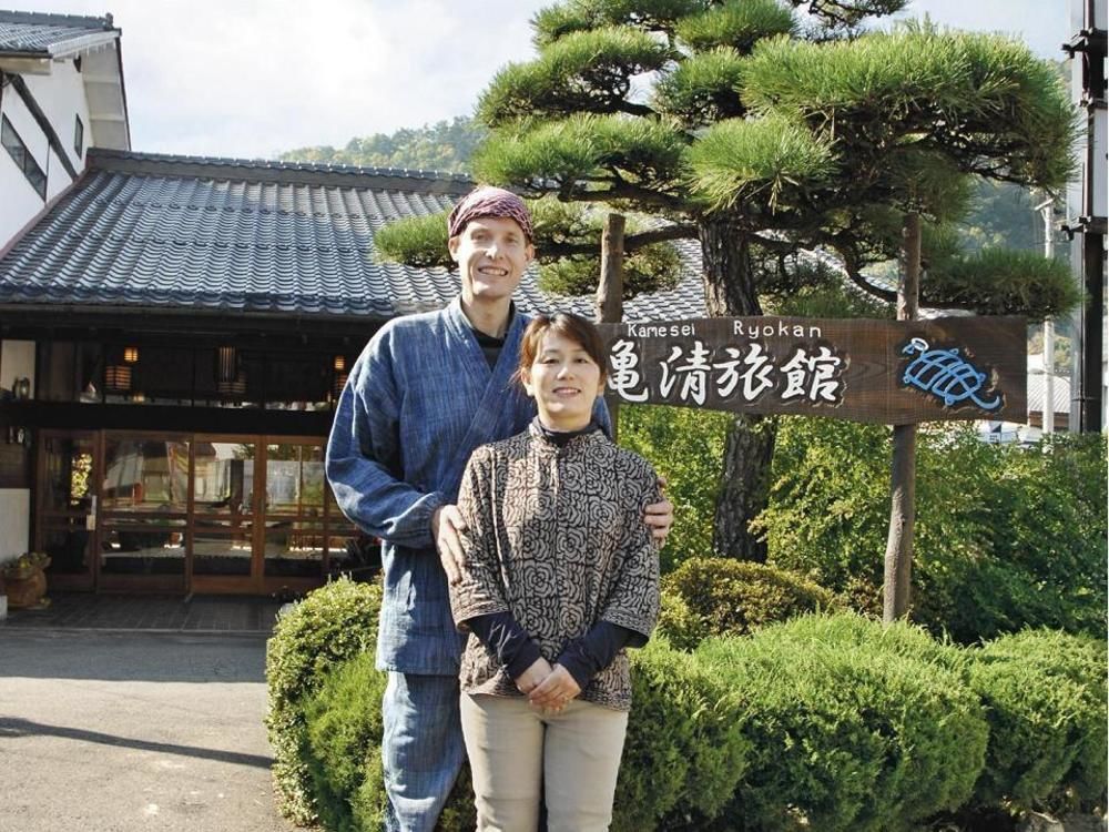 Kamesei Ryokan Chikuma Extérieur photo